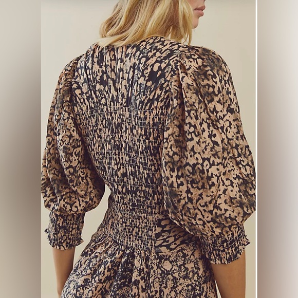 NWOT~Free People String of Hearts Maxi Dress Size Medium - Picture 4 of 12